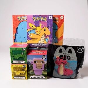 New McDonald’s Happy Meal Pokémon, Minecraft, and Elio Kids Toy Set